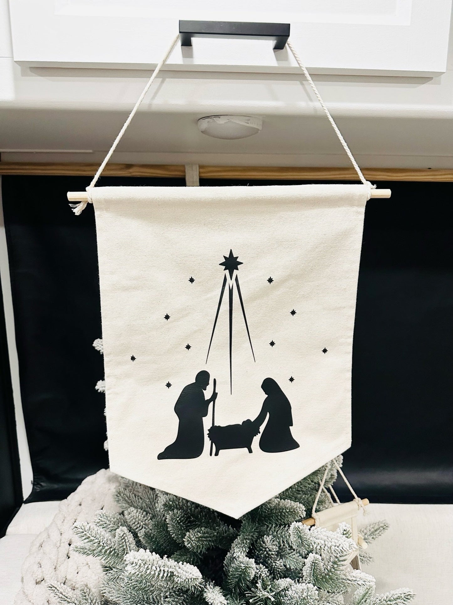 Nativity Scene Banner