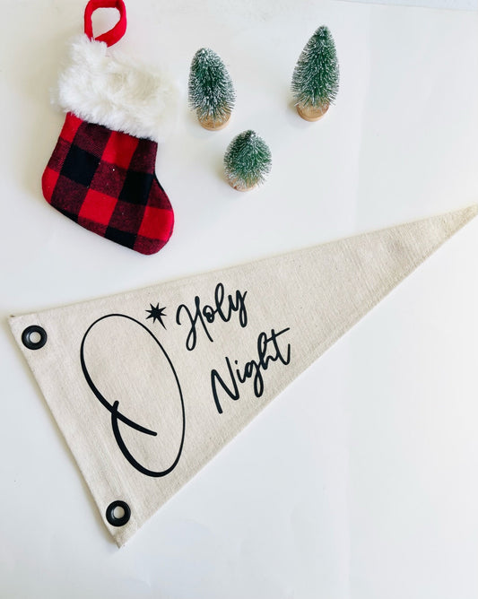 O Holy Night Pennant